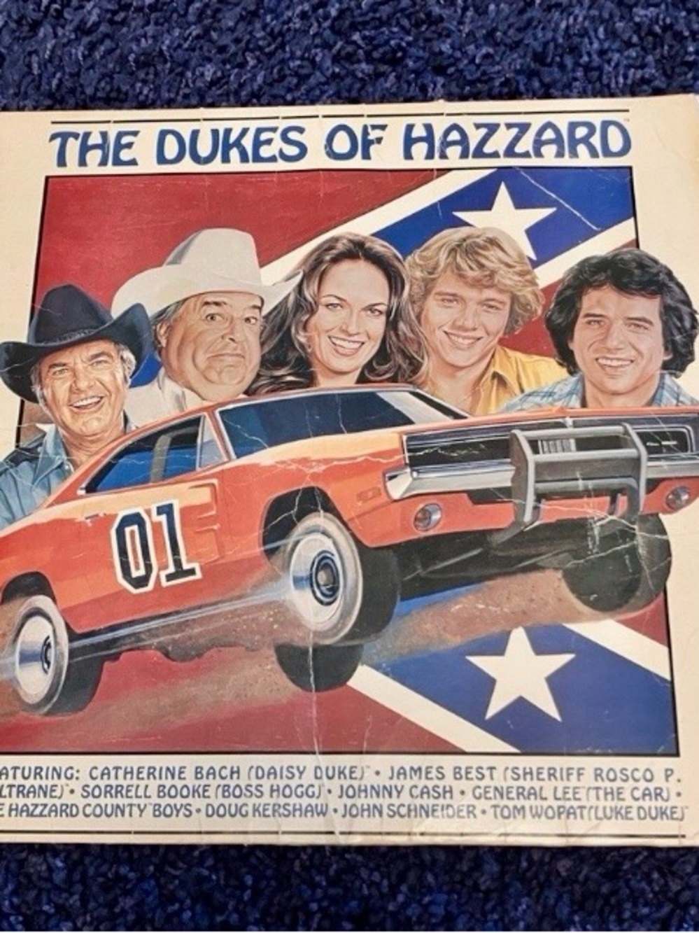 Black Vinyl Record - The Dukes of Hazzard ()